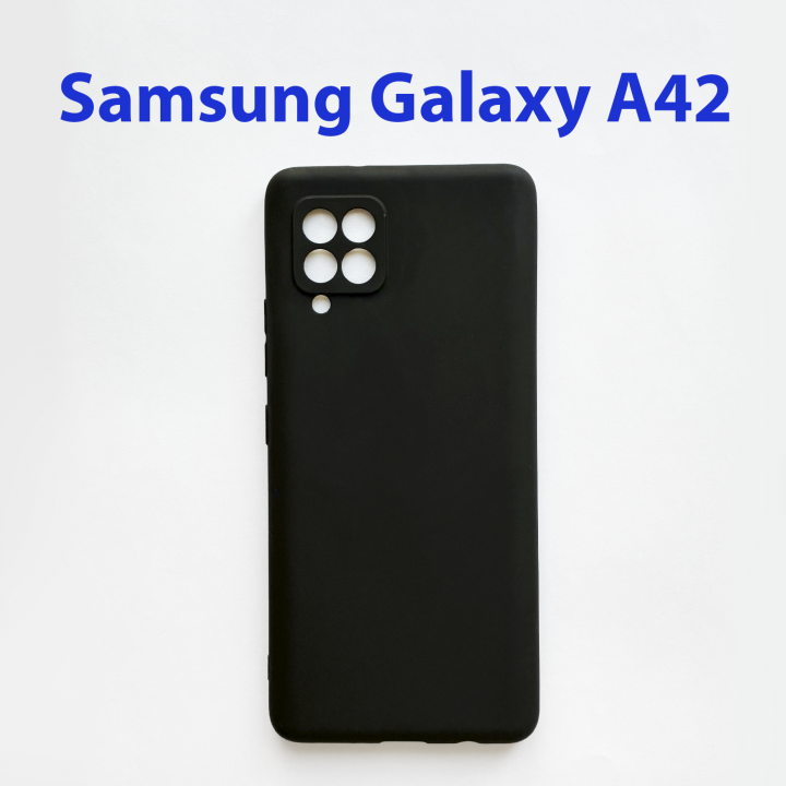 Чехол бампер для Samsung Galaxy A42 5G SM-A4260 черный