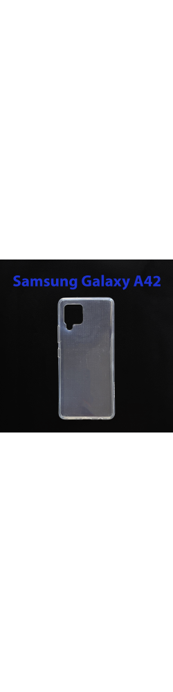 Чехол бампер для Samsung Galaxy A42 5G SM-A4260 прозрачный