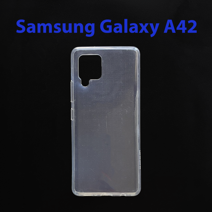 Чехол бампер для Samsung Galaxy A42 5G SM-A4260 прозрачный