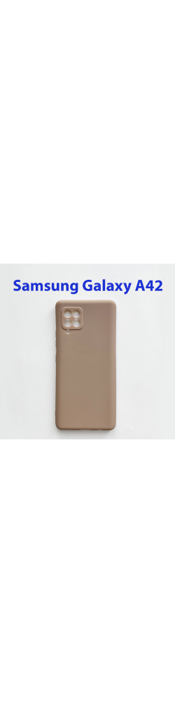 Чехол бампер для Samsung Galaxy A42 5G SM-A4260 пыльная роза