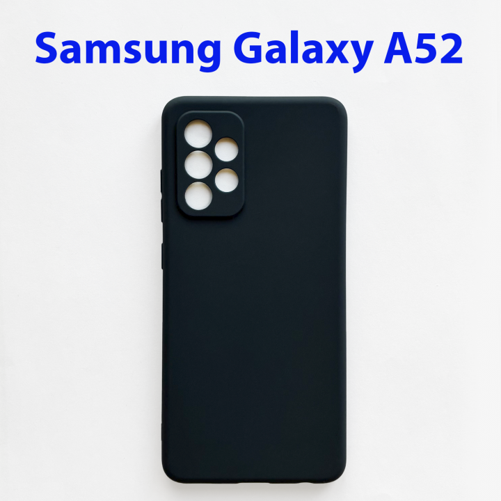 Чехол бампер для Samsung Galaxy A52 A525F синий