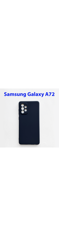 Чехол бампер для Samsung Galaxy A72 SM-A725F синий