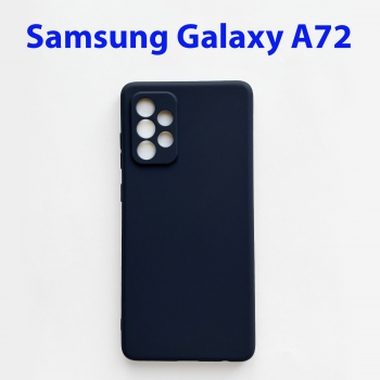 Чехол бампер для Samsung Galaxy A72 SM-A725F синий