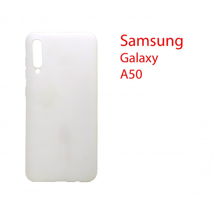 Чехол накладка TFN для Samsung Galaxy A50 SM-A505F белый