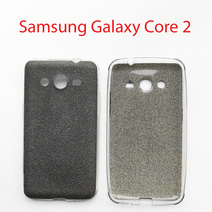 Чехол-накладка Samsung Galaxy Core 2 SM-G355H (прозрачный)
