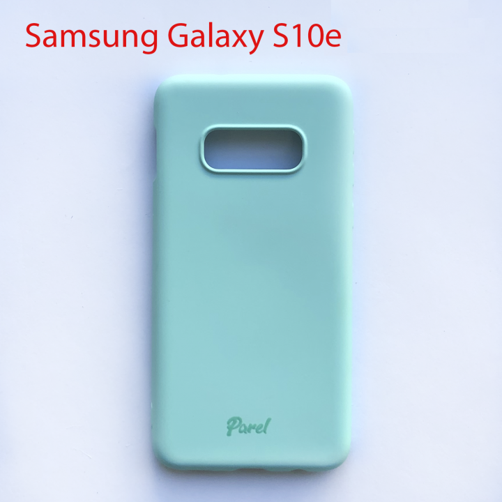 Чехол бампер Parel Samsung Galaxy S10 Lite SM-G770F голубой