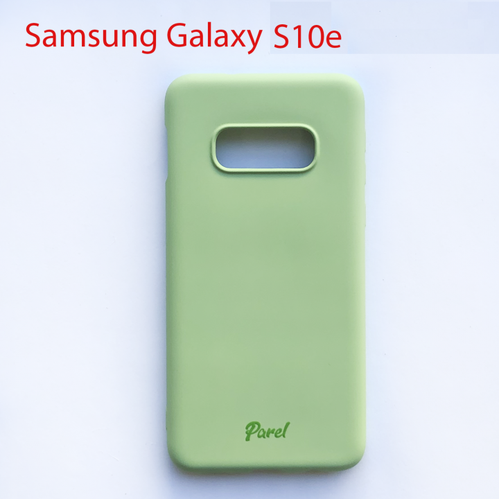 Чехол бампер Parel Samsung Galaxy S10 Lite SM-G770F зеленый