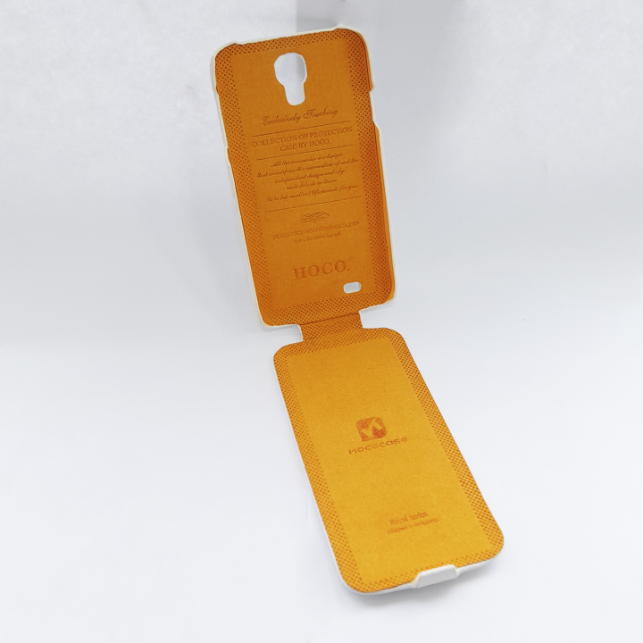 чехол флип Hoco для Samsung Galaxy S4 (I9500) белый