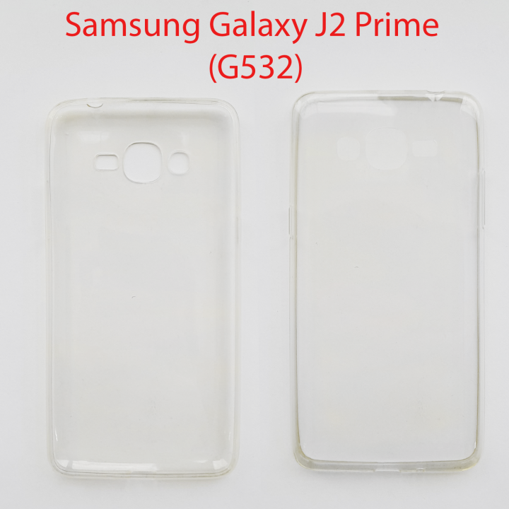 Силиконовый чехол накладка дляSamsung Galaxy J2 Prime SM-G532F прозрачный