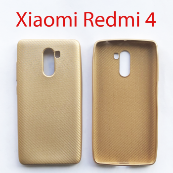 Чехол-бампер для Xiaomi Redmi 4, 4 pro золото
