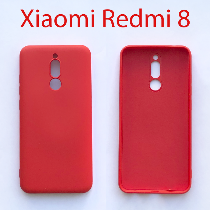 Чехол-бампер для Xiaomi Redmi 8 красный