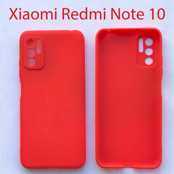Чехол-бампер для Xiaomi Redmi Note 10 красный