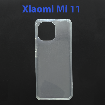 Чехол-бампер Xiaomi Mi 11 прозрачный