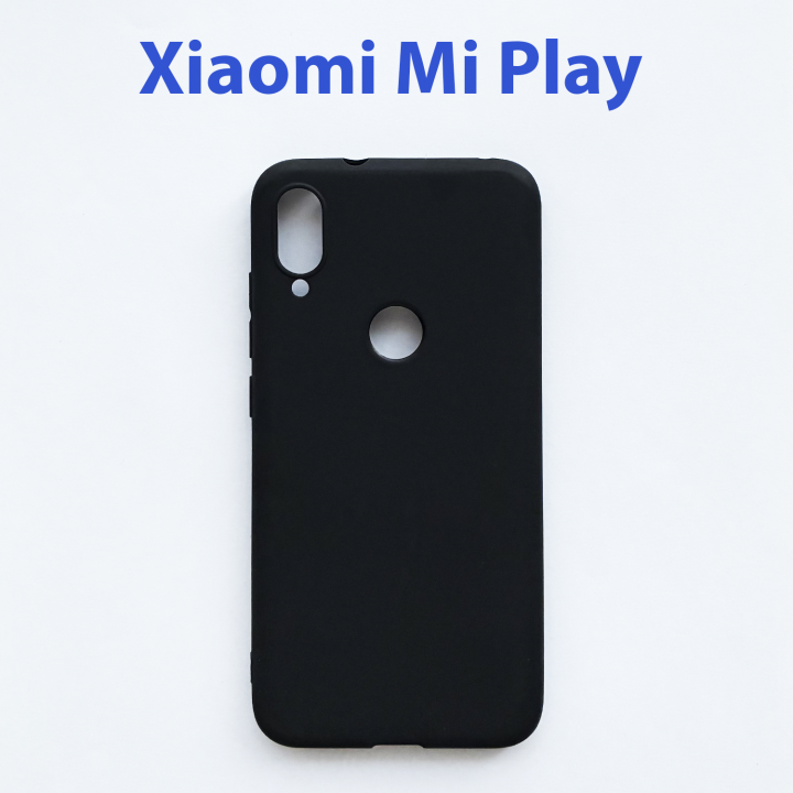 Чехол-бампер Xiaomi Mi Play черный