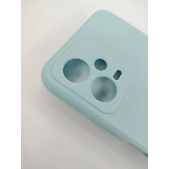 Чехол бампер Xiaomi Poco X5 Pro голубой