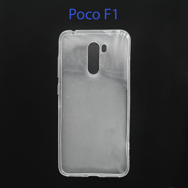 Чехол накладка для Xiaomi Pocophone F1 прозрачный