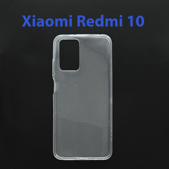 Чехол бампер для Xiaomi Redmi 10 прозрачный