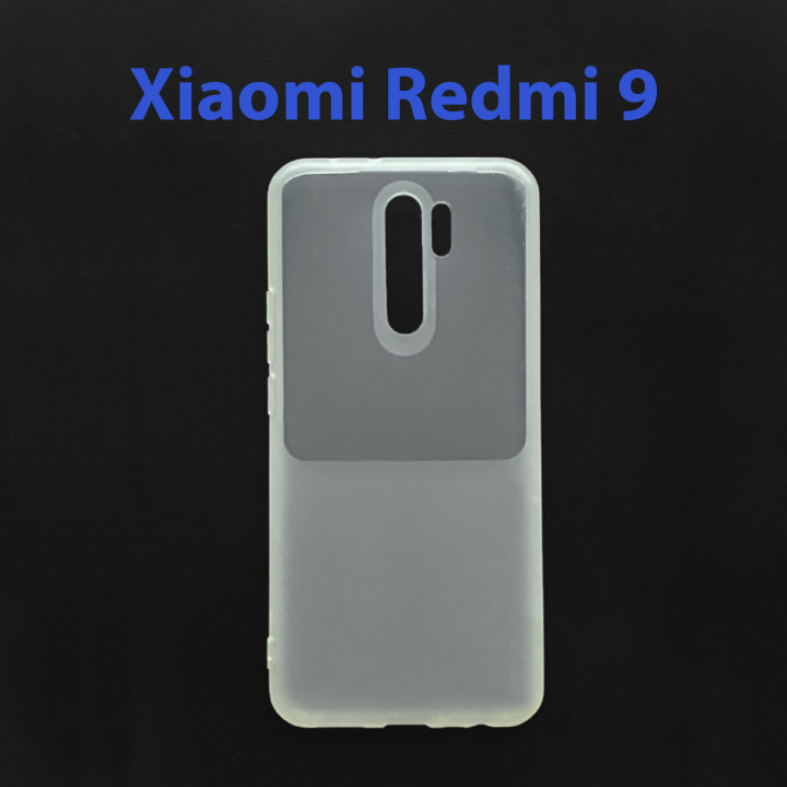 Чехол бампер для Xiaomi Redmi 9 прозрачный