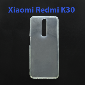 Чехол бампер для Xiaomi Redmi K30 прозрачный