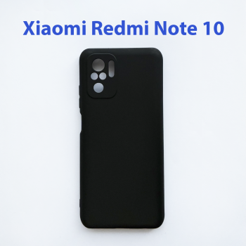 Чехол бампер для Xiaomi Redmi Note 10 черный