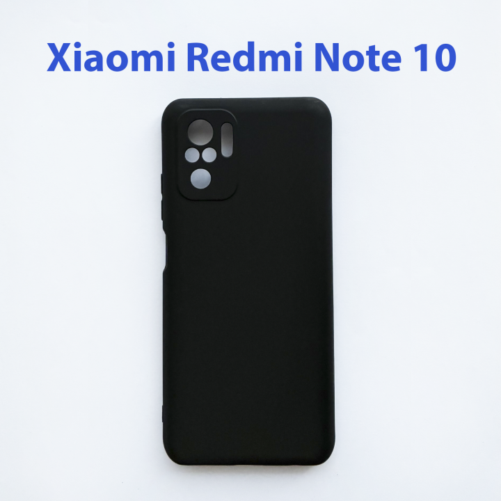 Чехол бампер для Xiaomi Redmi Note 10 черный