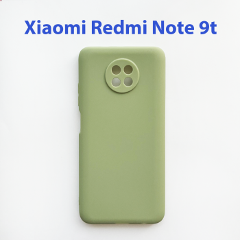 Чехол бампер Xiaomi Redmi Note 9T зеленый