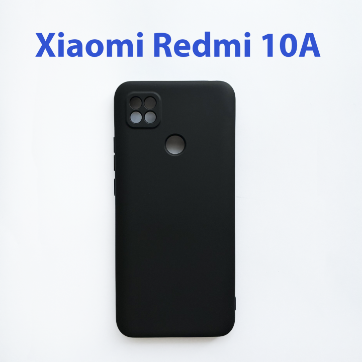Чехол накладка для Xiaomi Redmi 10A черный