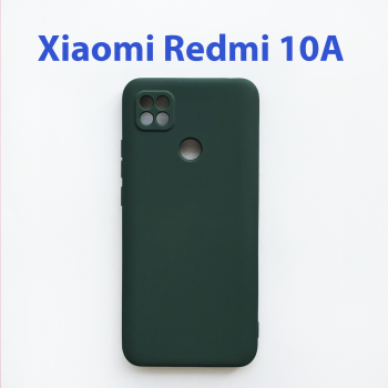 Чехол накладка для Xiaomi Redmi 10A хаки