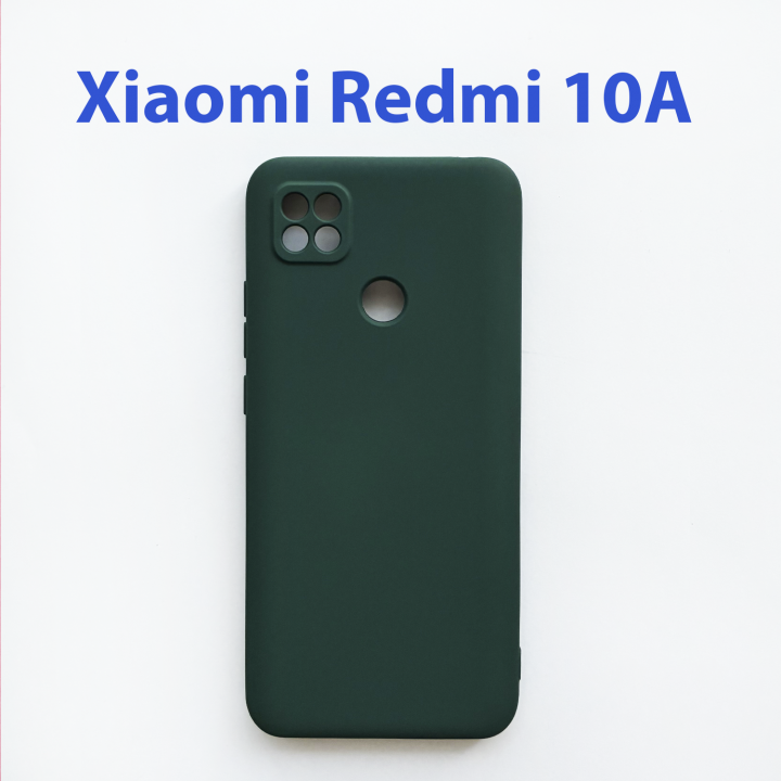Чехол накладка для Xiaomi Redmi 10A хаки
