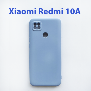 Чехол накладка для Xiaomi Redmi 10A лаванда