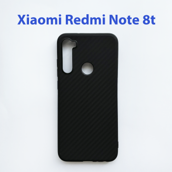Чехол накладка для Xiaomi Redmi Note 8, Note 8t черный