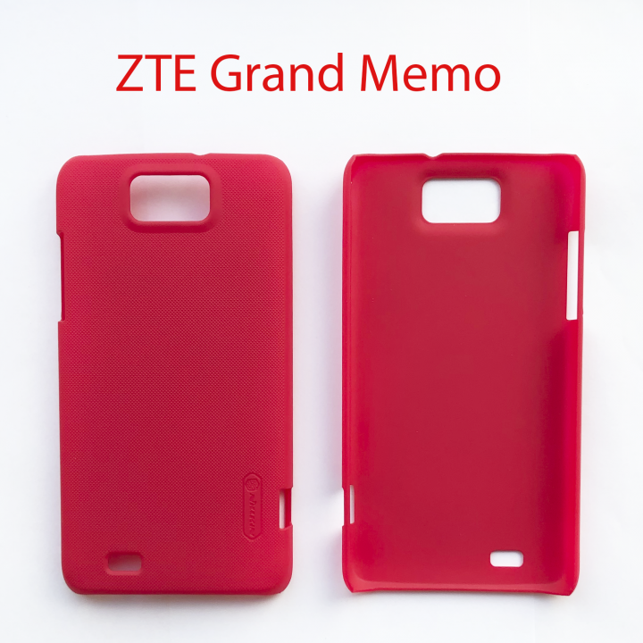 Чехол бампер для ZTE Grand Memo N5 (V9815) красный