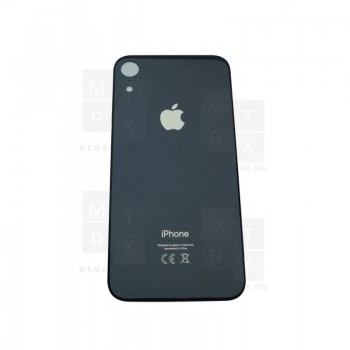 Задняя крышка (стекло) для Apple iPhone Xr черный