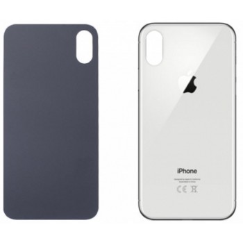 Задняя крышка (стекло) для Apple iPhone Xs белый