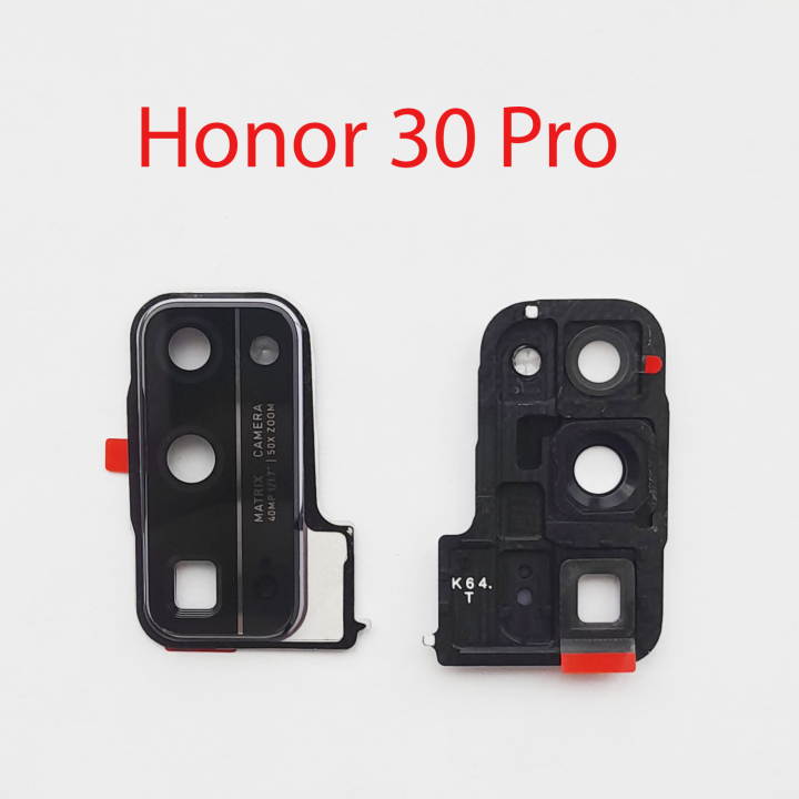 Объектив камеры в сборе для Honor 30 Pro EBG-AN00 черно-серебристый