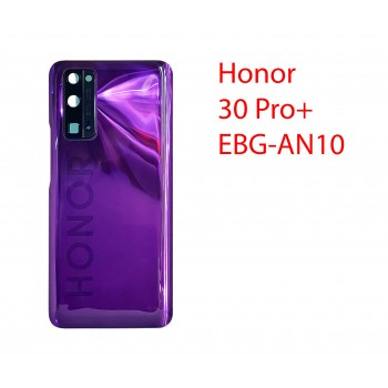Задняя крышка (стекло) для Honor 30 Pro+ EBG-AN10 в сборе фиолетовый