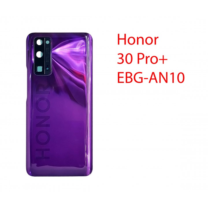 Задняя крышка (стекло) для Honor 30 Pro+ EBG-AN10 в сборе фиолетовый