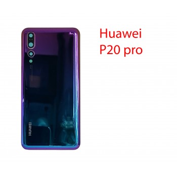 Задняя крышка (стекло) для Huawei P20 Pro (CLT-L29) в сборе сумеречный