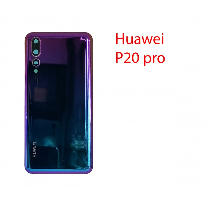 Задняя крышка (стекло) для Huawei P20 Pro (CLT-L29) в сборе сумеречный