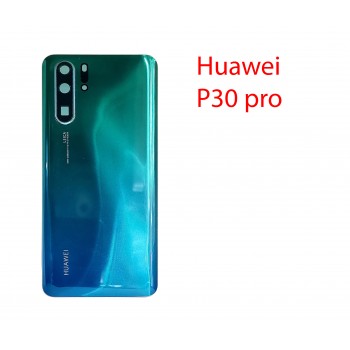 Задняя крышка (стекло) для Huawei P30 Pro VOG-L29 в сборе(северное сияние)
