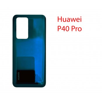 Задняя крышка (стекло) Huawei P40 Pro ELS-NX9 синий