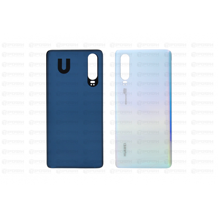 Задняя крышка (стекло) для Huawei P30 (ELE-L29) голубой