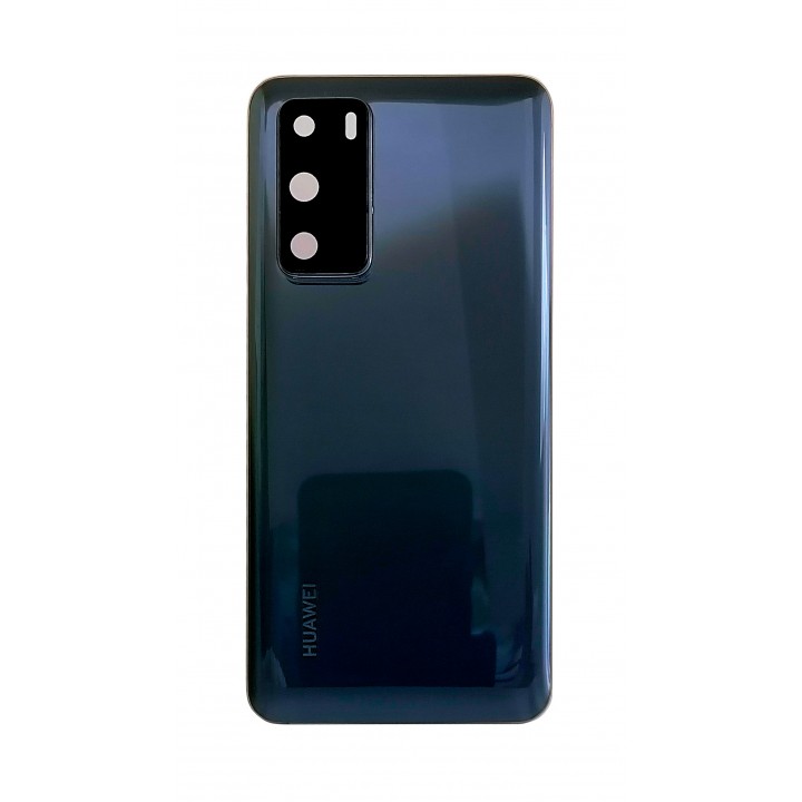 Задняя крышка (стекло) Huawei P40 (ANA-NX9) серебро