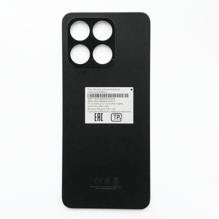 Задняя крышка Honor X8a CRT-LX1 черный Задняя крышка Honor X8a CRT-LX1 черный