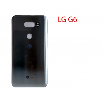 Задняя крышка (стекло) для LG G6 Dual SIM H870DS (серый)