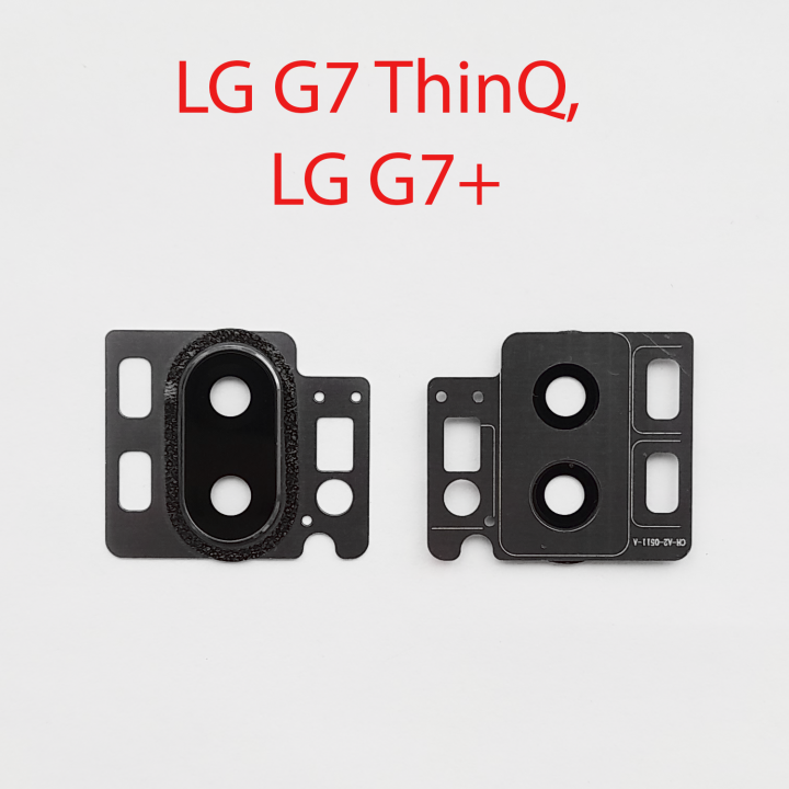 Объектив камеры в сборе для LG G7+ ThinQ черный