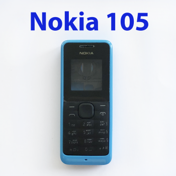 Задняя крышка в сборе для Nokia 105 (TA-1557) синий