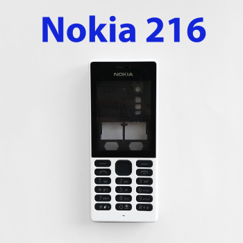 Задняя крышка в сборе для Nokia 216 белый