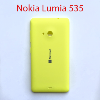 Задняя крышка Nokia Microsoft 535 Dual желтый