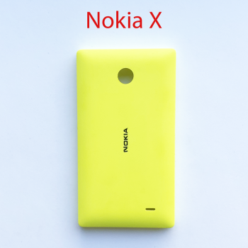 Задняя крышка Nokia X желтый